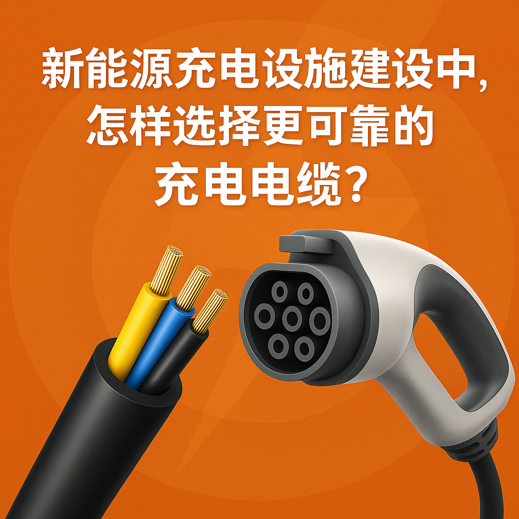 新能源充电设施建设中，怎样选择更可靠的充电电缆？