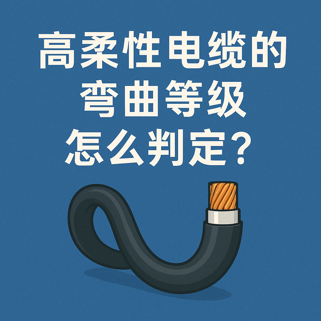 高柔性电缆的弯曲等级怎么判定？