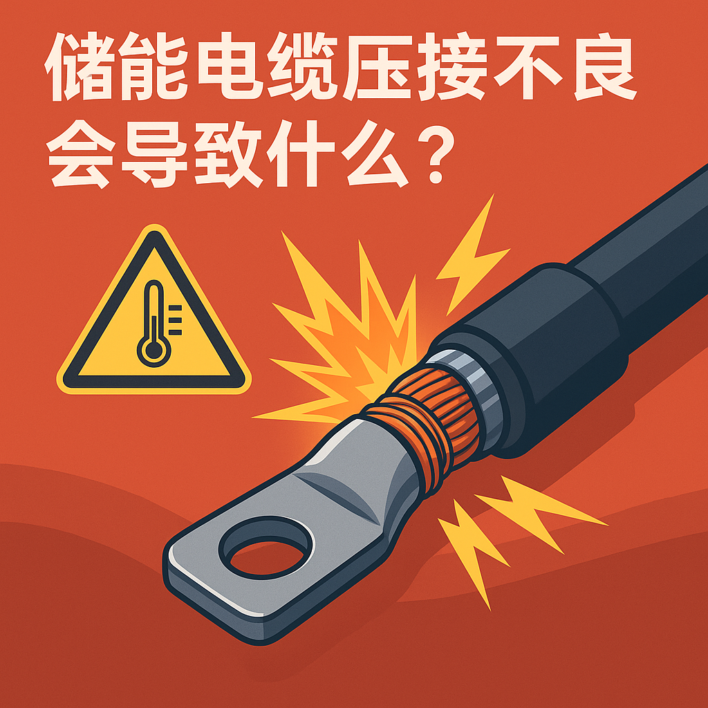 储能电缆压接不良会导致什么？