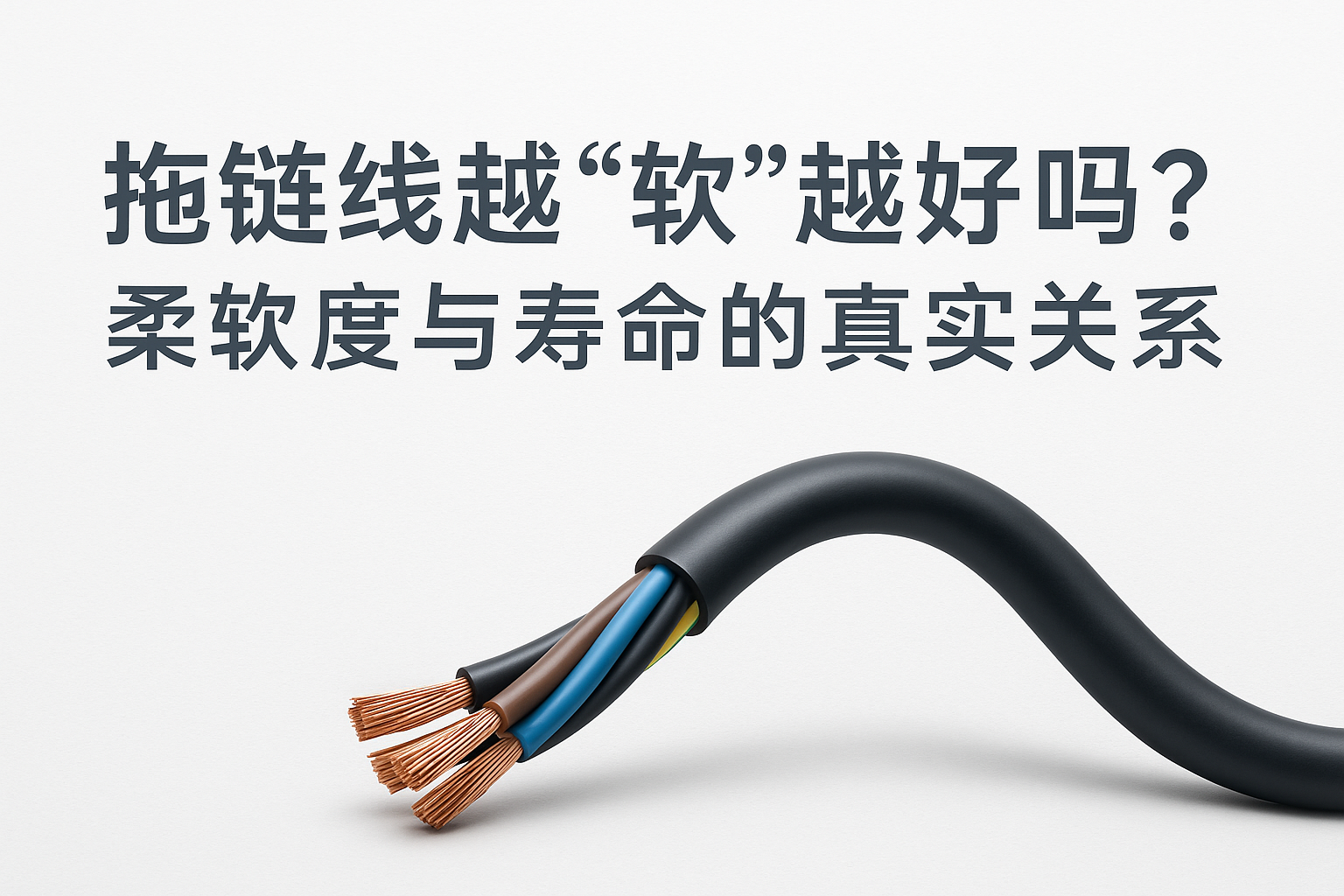 拖链线越“软”越好吗？柔软度与寿命的真实关系